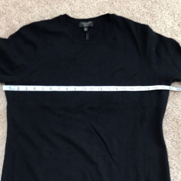 NWT! CHARTER CLUB Size XL black cashmere sweater - Picture 6 of 8